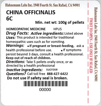 China Officinalis 6c 100g (China Officinalis 6c 100g)